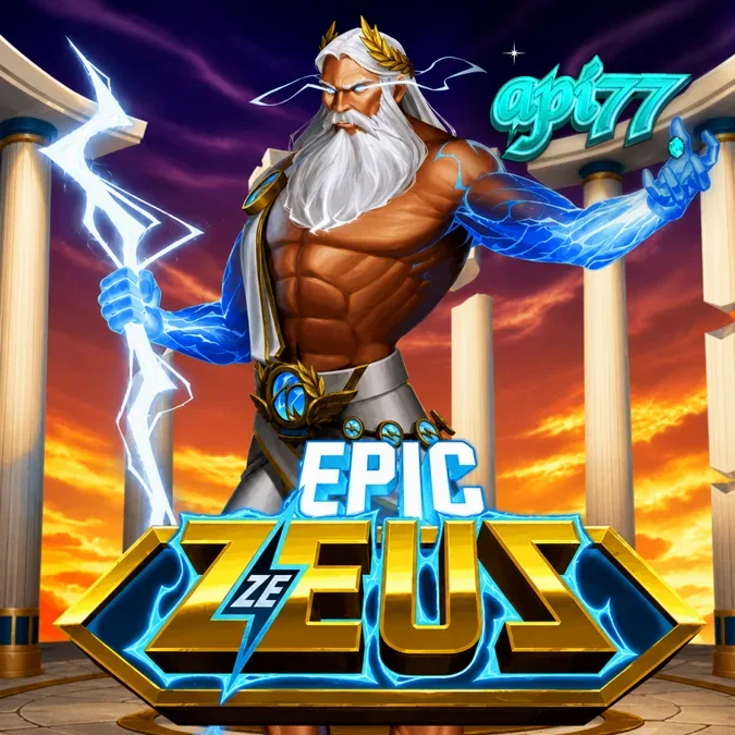 Tampilan visual grid 6x5 dalam permainan slot Epic Ze Zeus